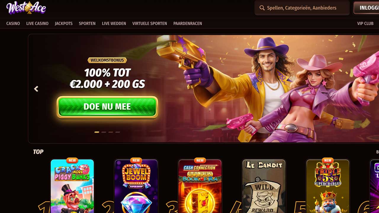 Westace casino zonder Cruks